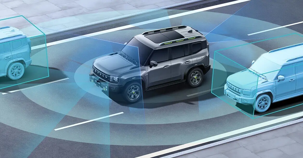 Assistance à la conduite intelligente de niveau 2 SUV Chinois Maroc