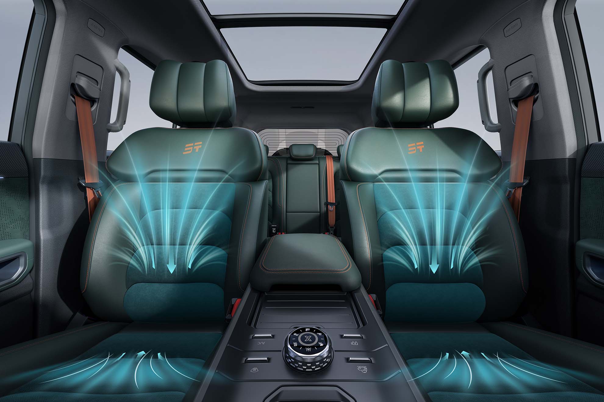 Ventilated front seats SUV Chinois Maroc